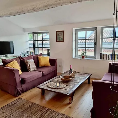 Loft Chic Verdun / Conciergeriedamecarcas Lägenhet *